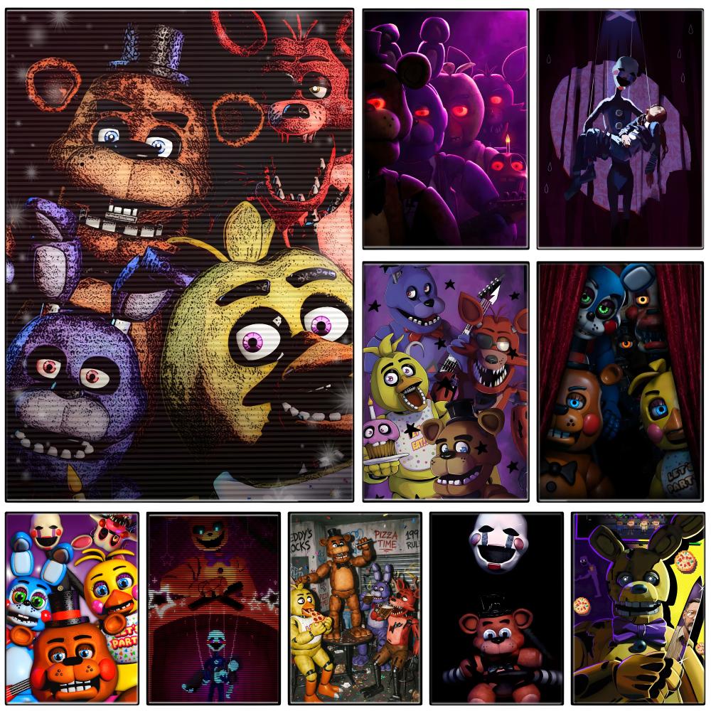 Pc Gaming Quotes - Dark Animatronic Horror Gaming F-FNAF Poster