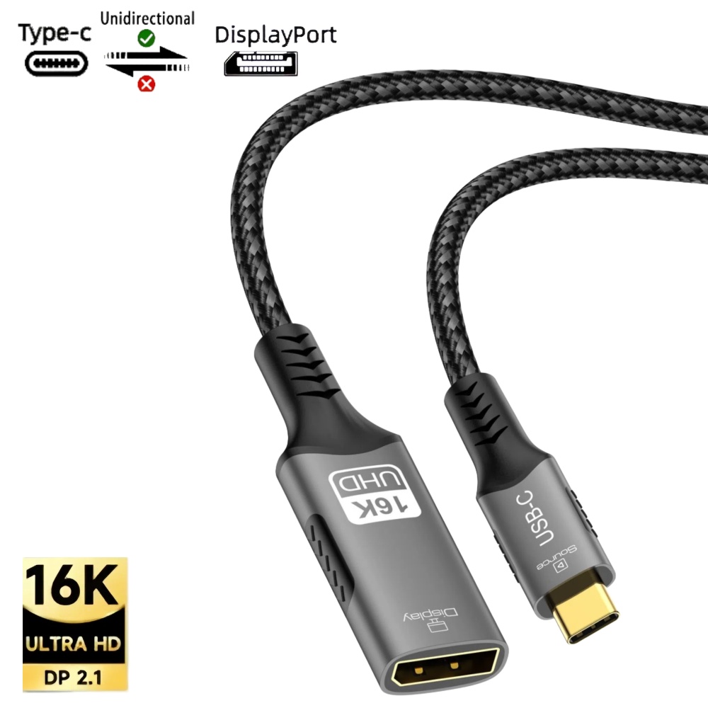 Pc Zotac Gaming - 16K Type C to DisplayPort Cable