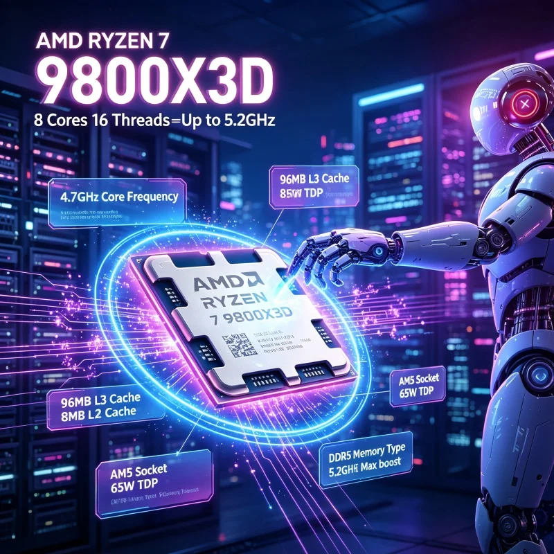 Pc Gaming Ddr5 - AMD Ryzen 7 9800X3D Content Creation