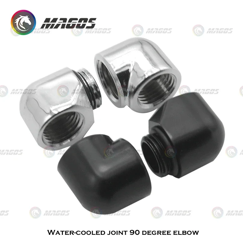 Pc Gaming Liquid Cooling - 2PCS G1/4 90° Angled Fitting Female