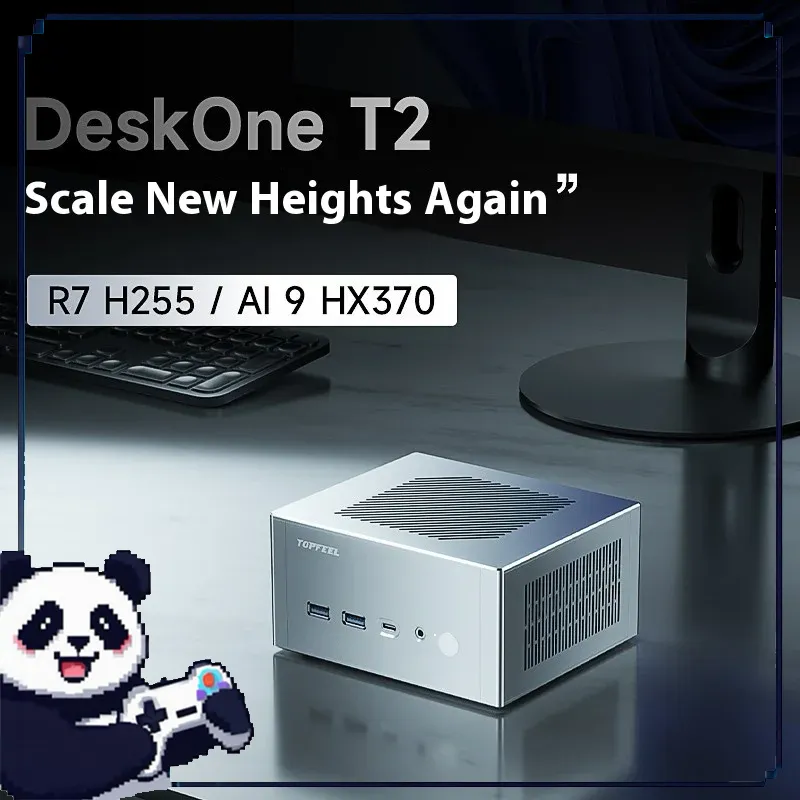 Pc Gaming Ddr5 - New Deskone T2 All Aluminum Mini