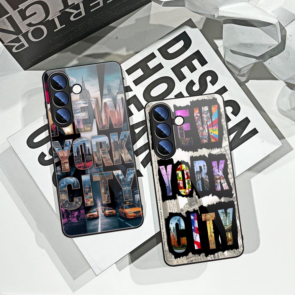 Pc Case Tempered Glass - New York City Phone Case For
