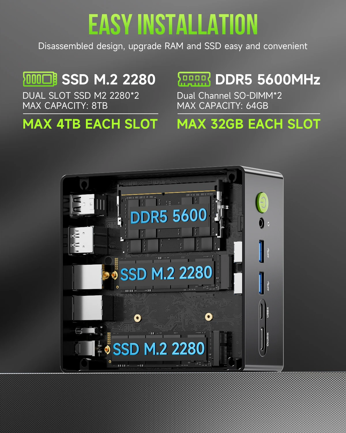 GMKtec Nucbox K11 Gaming Mini  - огляд і ціна Pc Gaming Ddr5