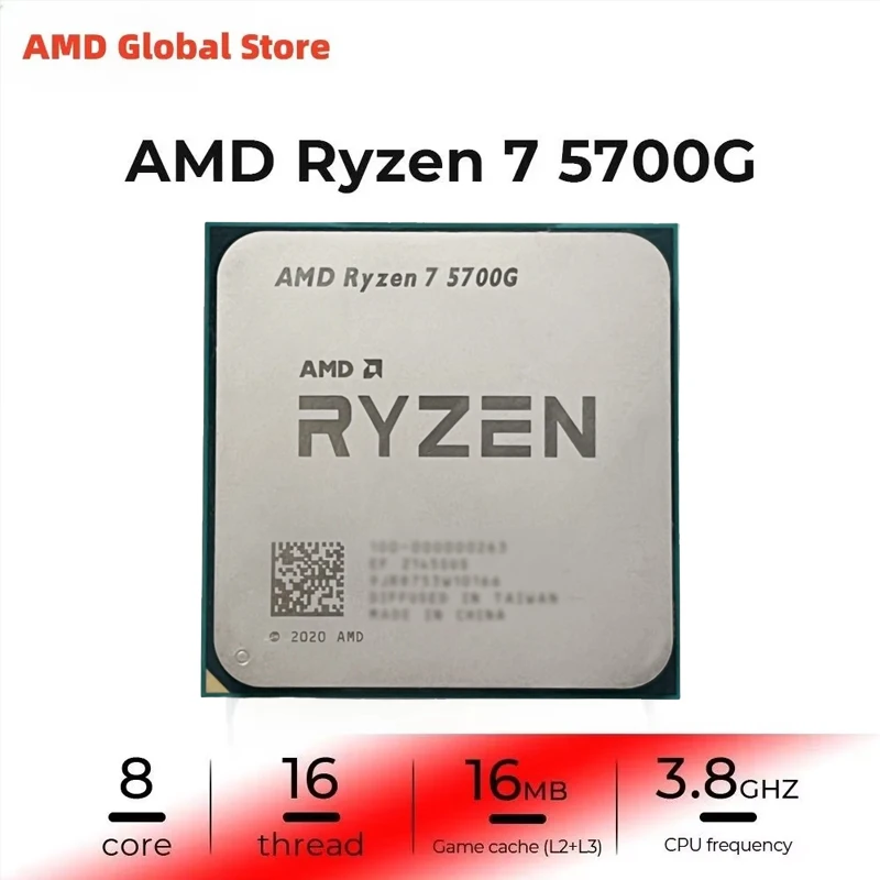 AMD Ryzen 7 5700G Tray Desktop - огляд і ціна Amd Cpu Ryzen 7