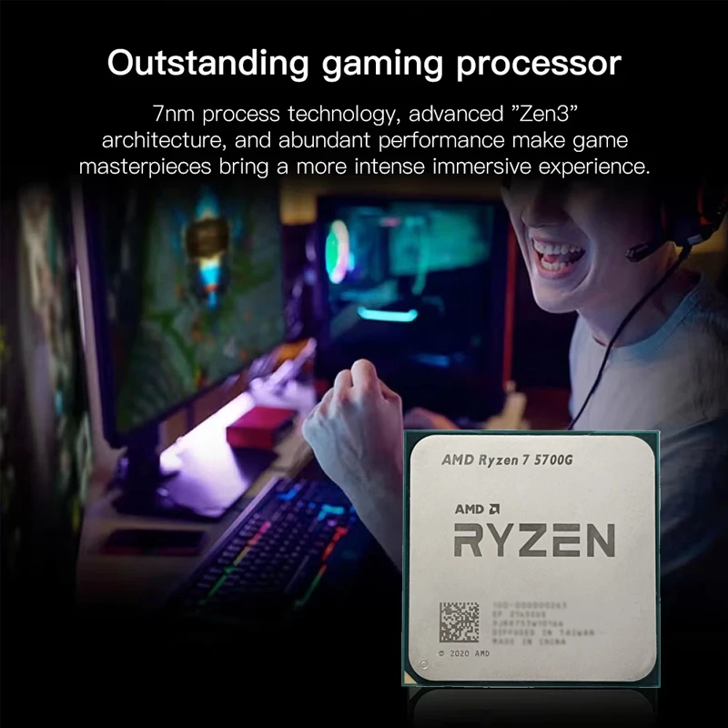 AMD Ryzen 7 5700G Tray Desktop - огляд і ціна Amd Cpu Ryzen 7