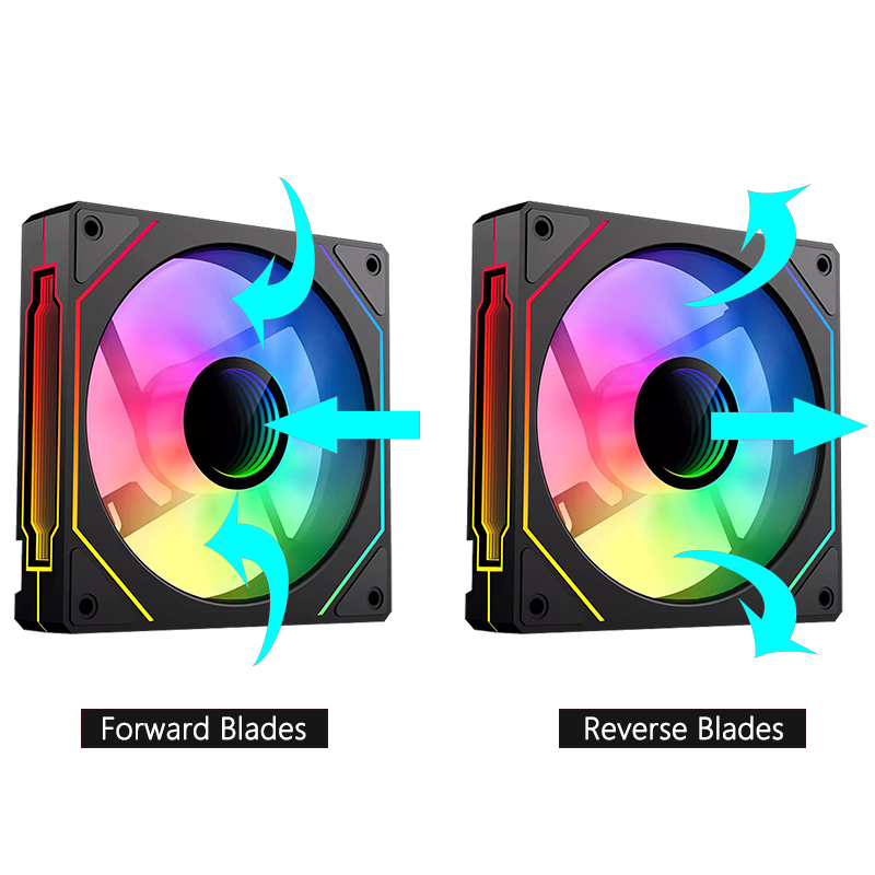 JUMPEAK MS120 120mm Case Fan 5 - огляд і ціна Pc Gaming Liquid Cooling