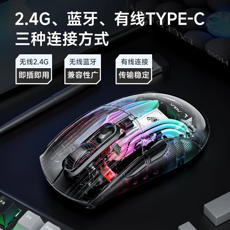 AULA SC630 Transparent Wireles - огляд і ціна Pc Gaming X3D