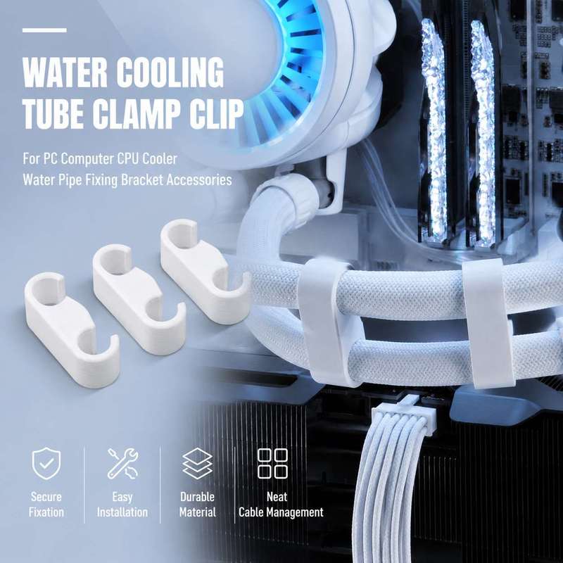 PC Water Cooling Tube Clamp Cl - огляд і ціна Pc Gaming Liquid Cooling