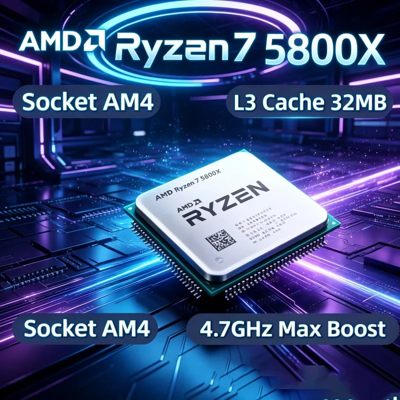 Old PC Upgrade AMD Ryzen 7 580 - огляд і ціна Amd Cpu Ryzen 7