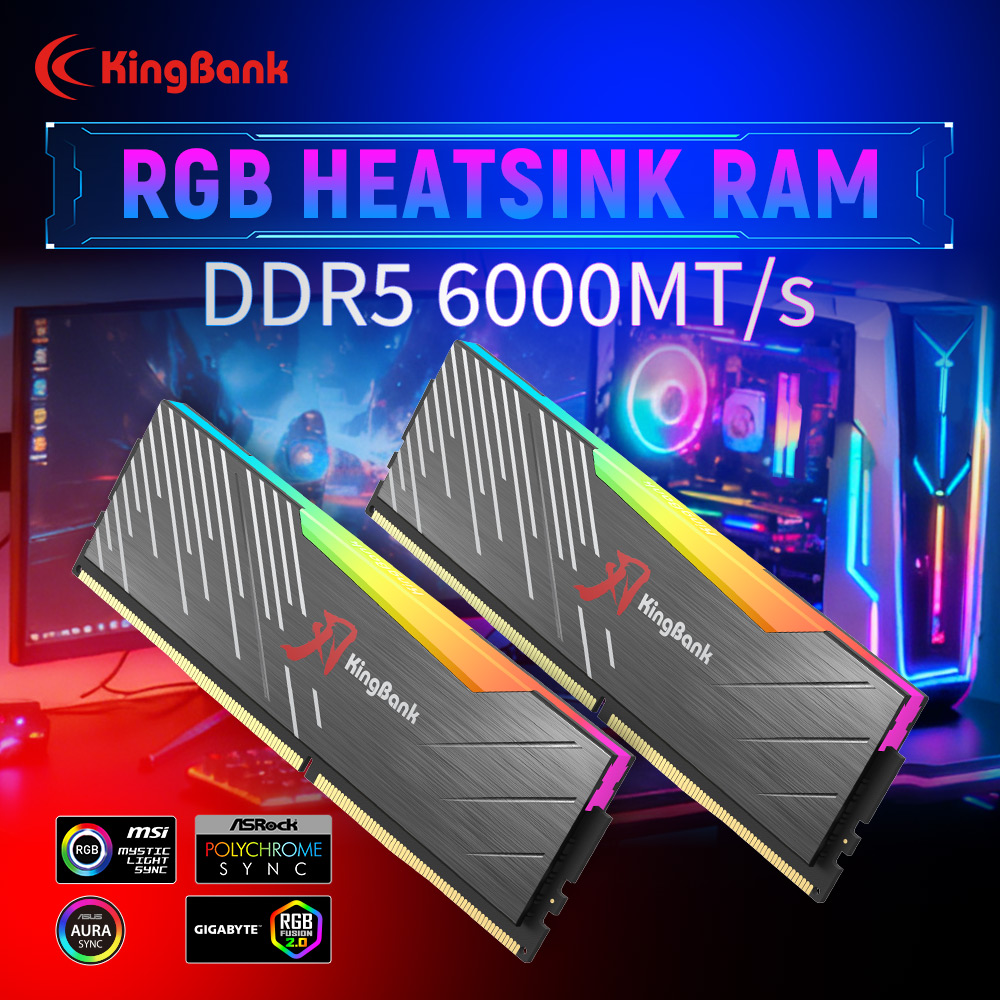 KingBank KRRB DDR5 RGB SoarBla - огляд і ціна Pc Gaming Ddr5