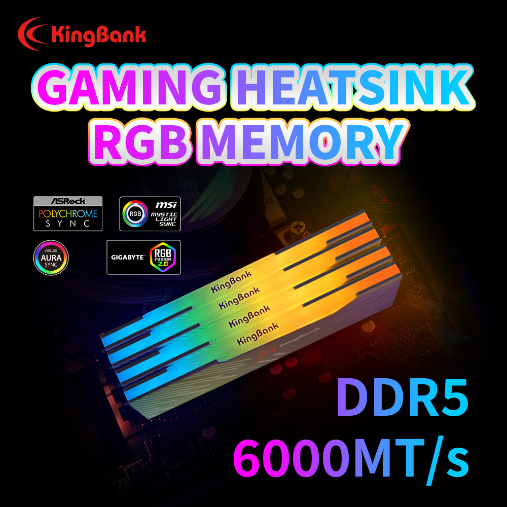 KingBank KRRB DDR5 RGB SoarBla - огляд і ціна Pc Gaming Ddr5