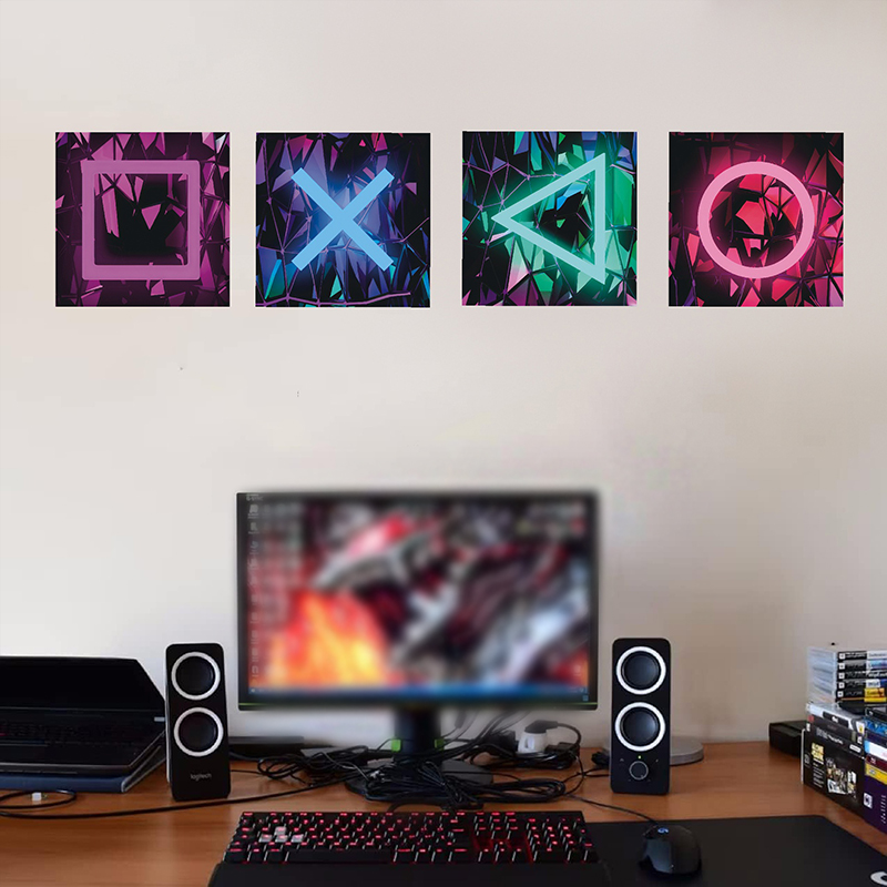 4PCS Kids Gaming Room Game Wal - огляд і ціна Pc Gaming Quotes
