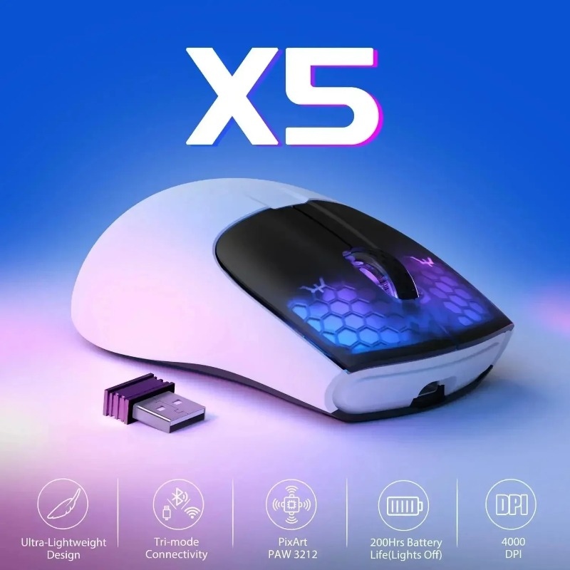 ATTACK SHARK X5 Wireless Gamin - огляд і ціна Pc Gaming X3D