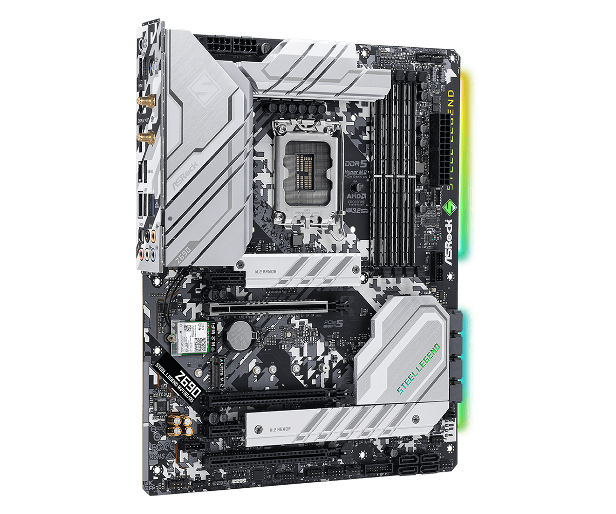 Z690 LGA1700 Motherboard ASROC - огляд і ціна Pc Gaming Ddr5