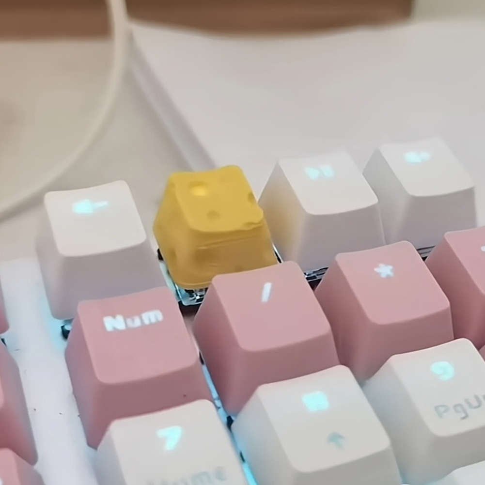 3D Printed Cheese Keycap Cute  - огляд і ціна Pc Gaming X3D