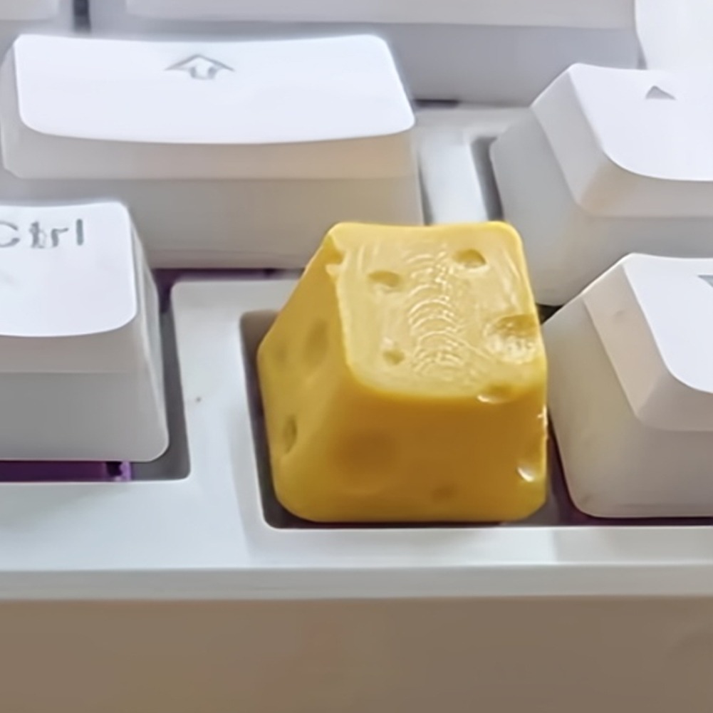 3D Printed Cheese Keycap Cute  - огляд і ціна Pc Gaming X3D