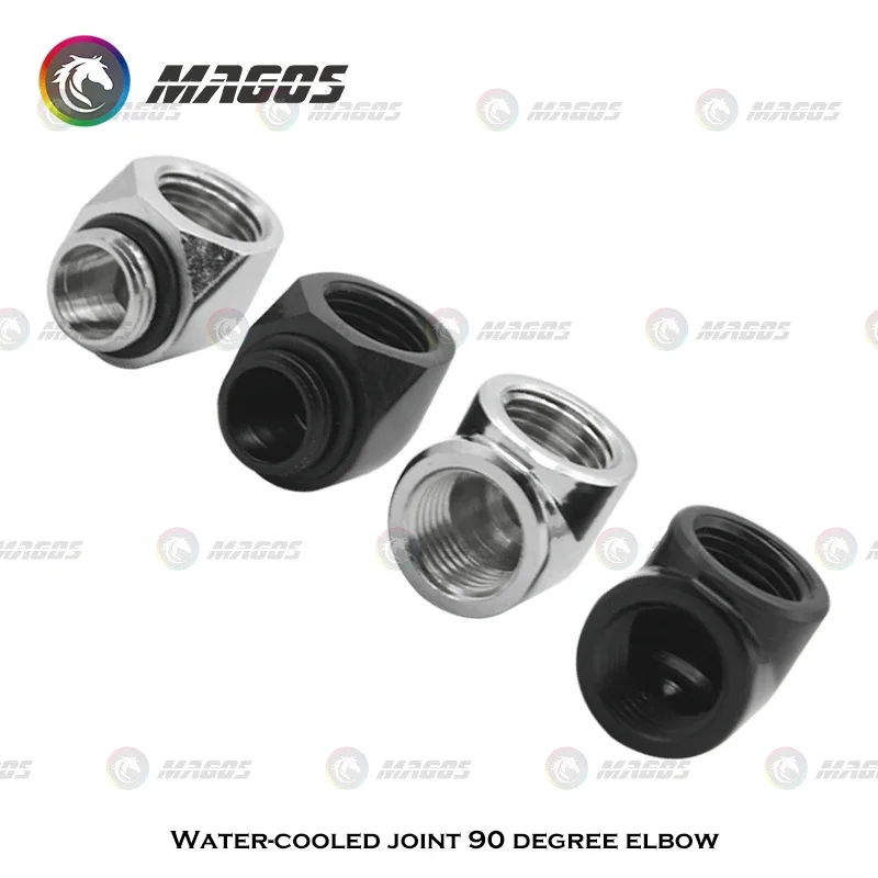 2PCS G1/4 90° Angled Fitting F - огляд і ціна Pc Gaming Liquid Cooling