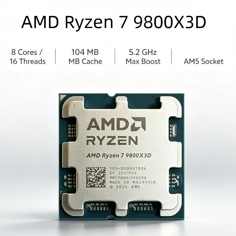 AMD Ryzen 7 9800X3D AM5 Gaming - огляд і ціна Pc Gaming Ddr5