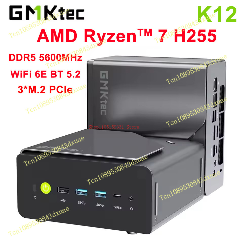 GMKtec NcuBox K12 MINI PC Ryze - огляд і ціна Pc Gaming Ddr5