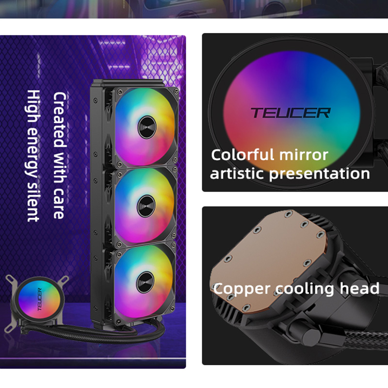 TEUCER AF-120 Water Cooler 12c - огляд і ціна Pc Gaming Liquid Cooling