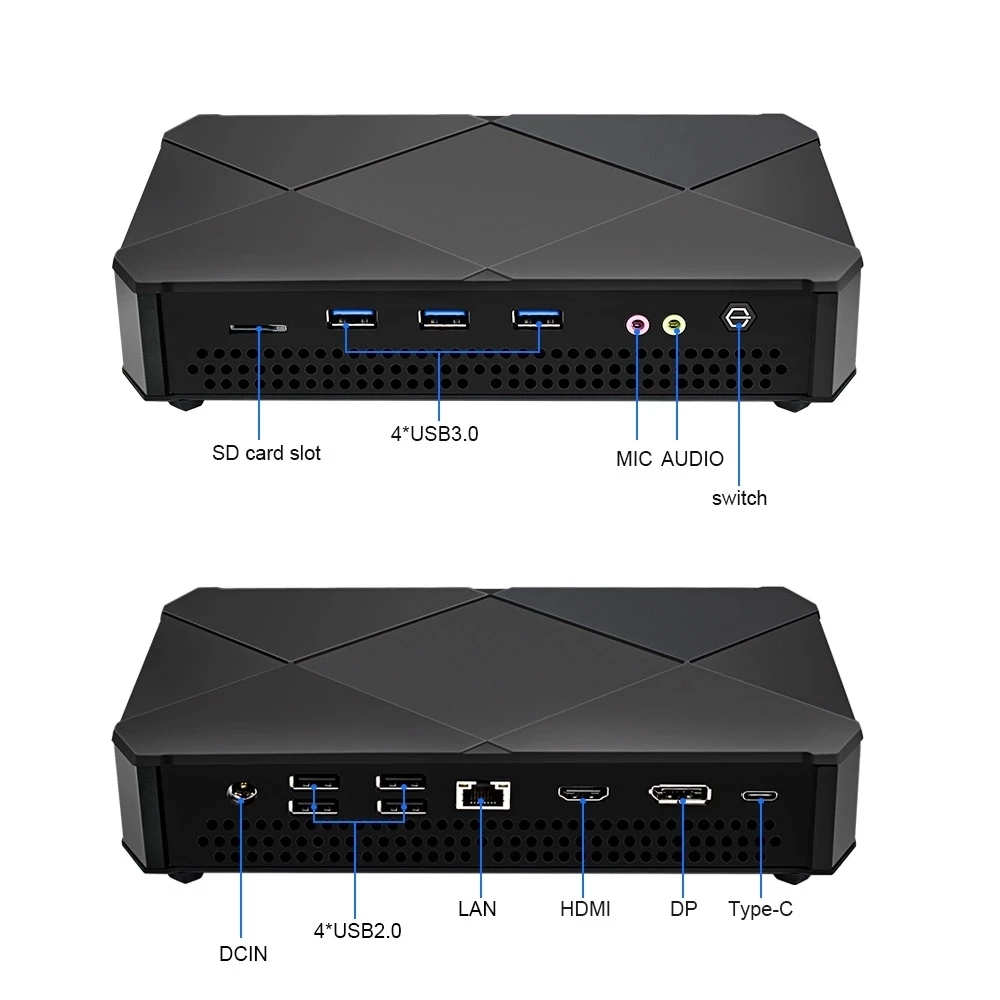12Th Gen Gaming Mini PC Core I - огляд і ціна Pc Gaming Ddr5