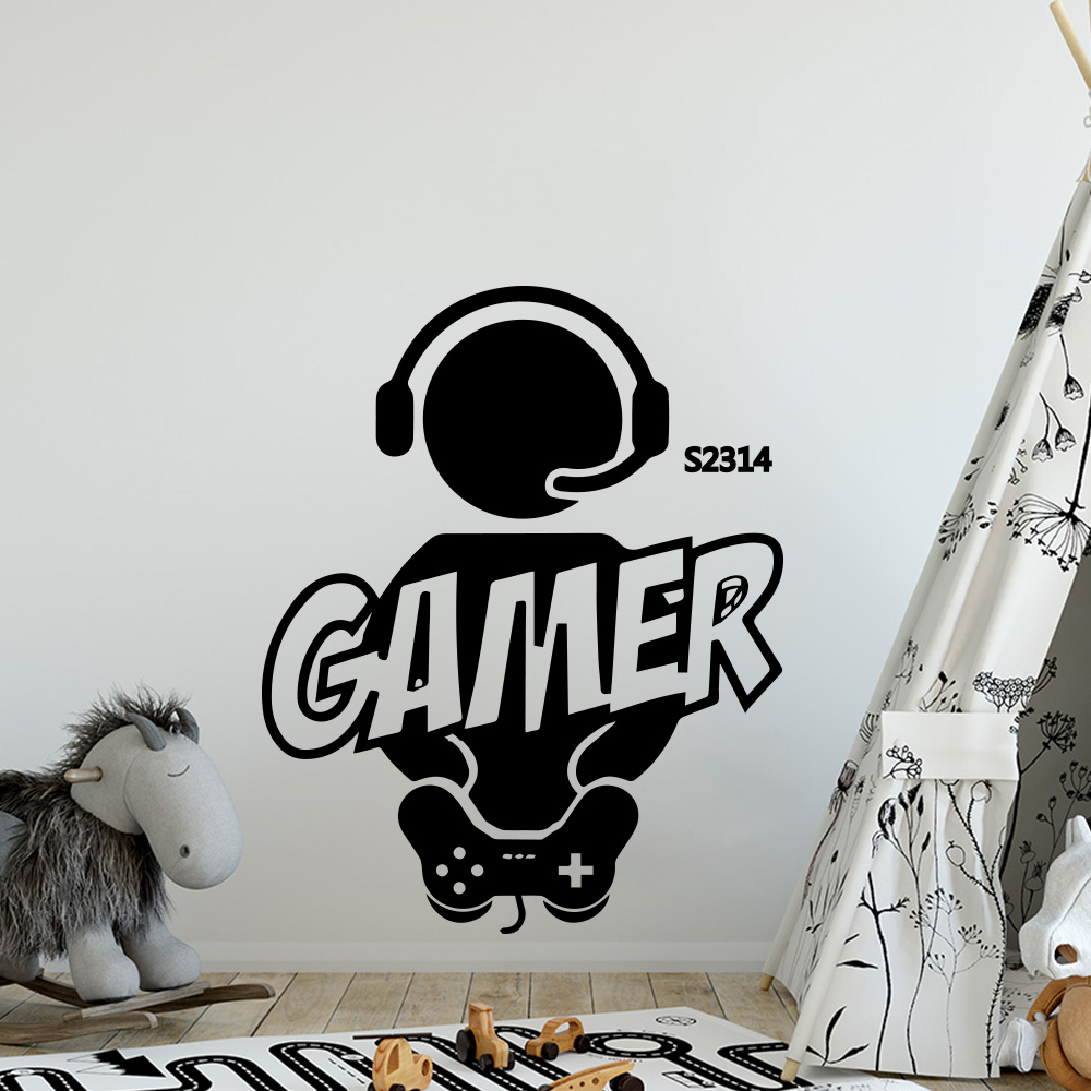 1pc Gamer Wall Art Decal For K - огляд і ціна Pc Gaming Quotes