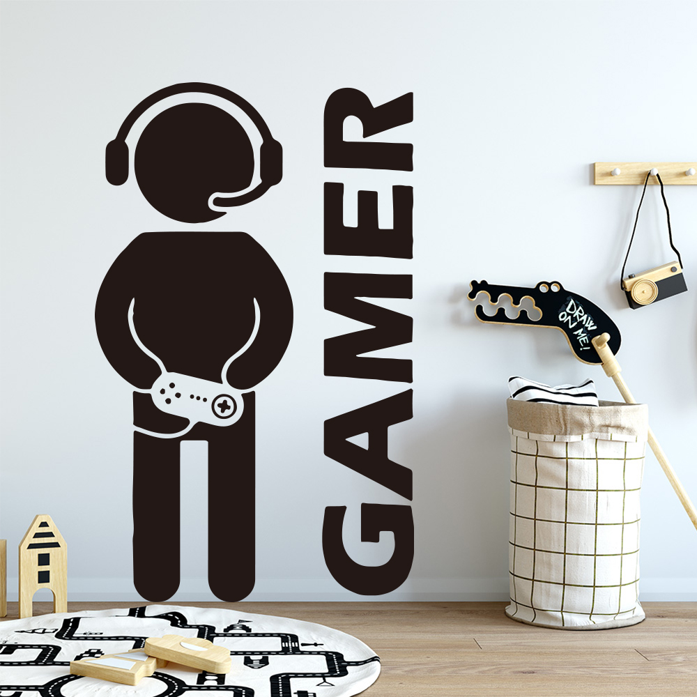 1pc Gamer Wall Art Decal For K - огляд і ціна Pc Gaming Quotes