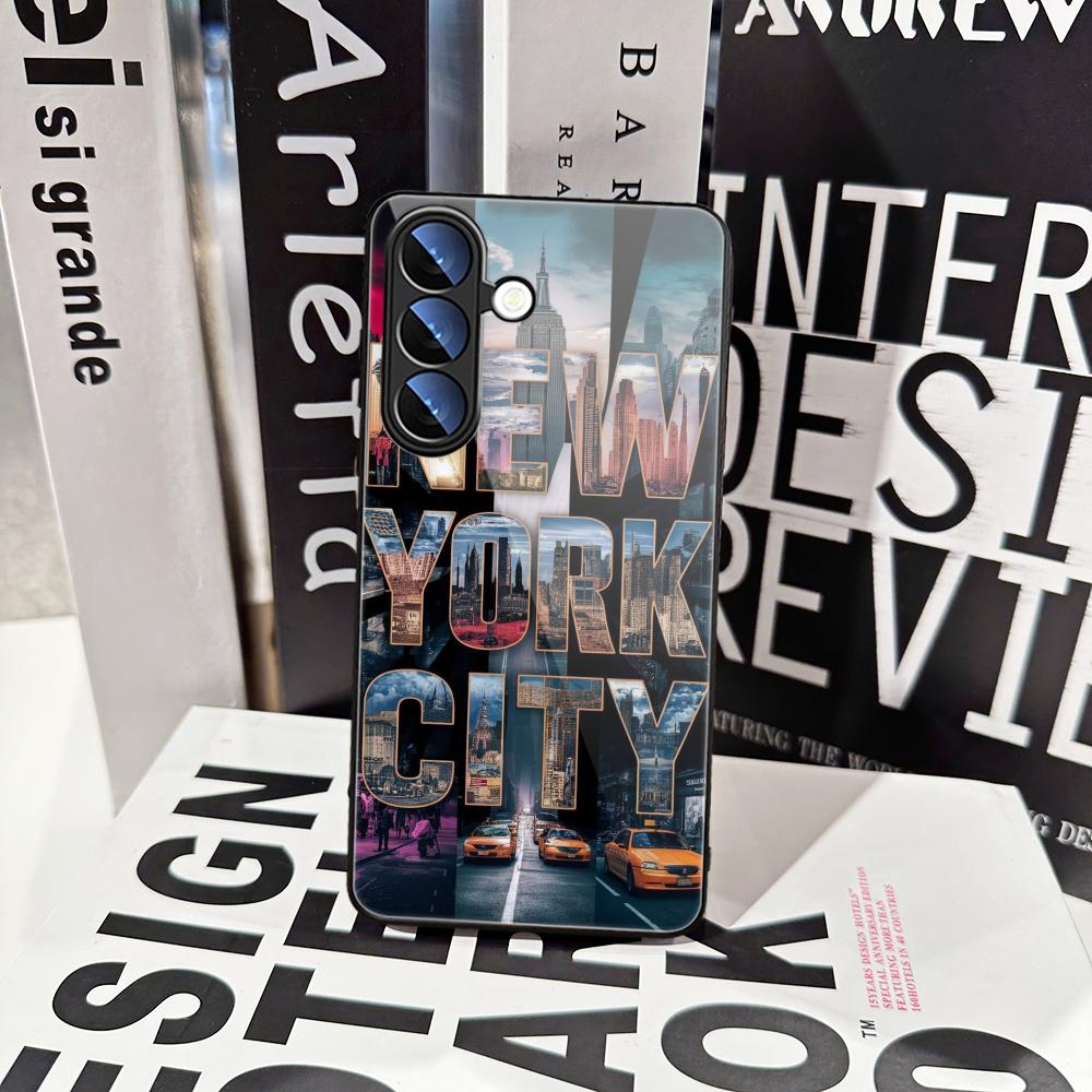 New York City Phone Case For S - огляд і ціна Pc Case Tempered Glass